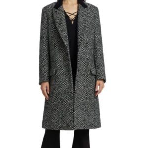 Worn once Rag and Bone Wooster wooly coat sz small